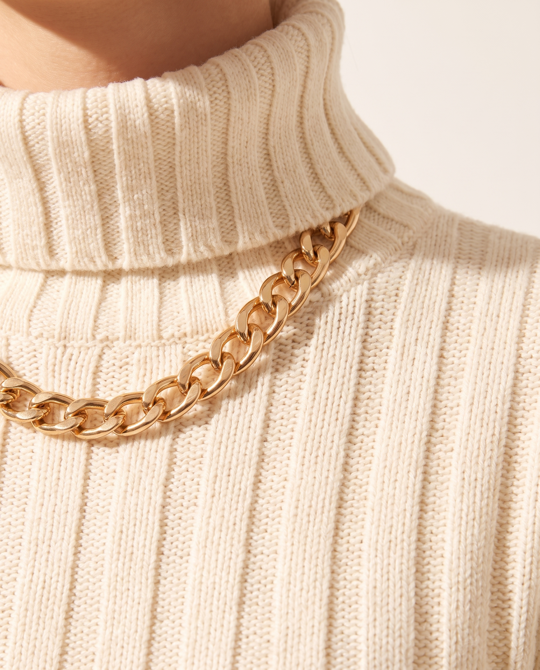 Belted Rib Knit Dress — knit detail, on a soft off-white studio backdrop