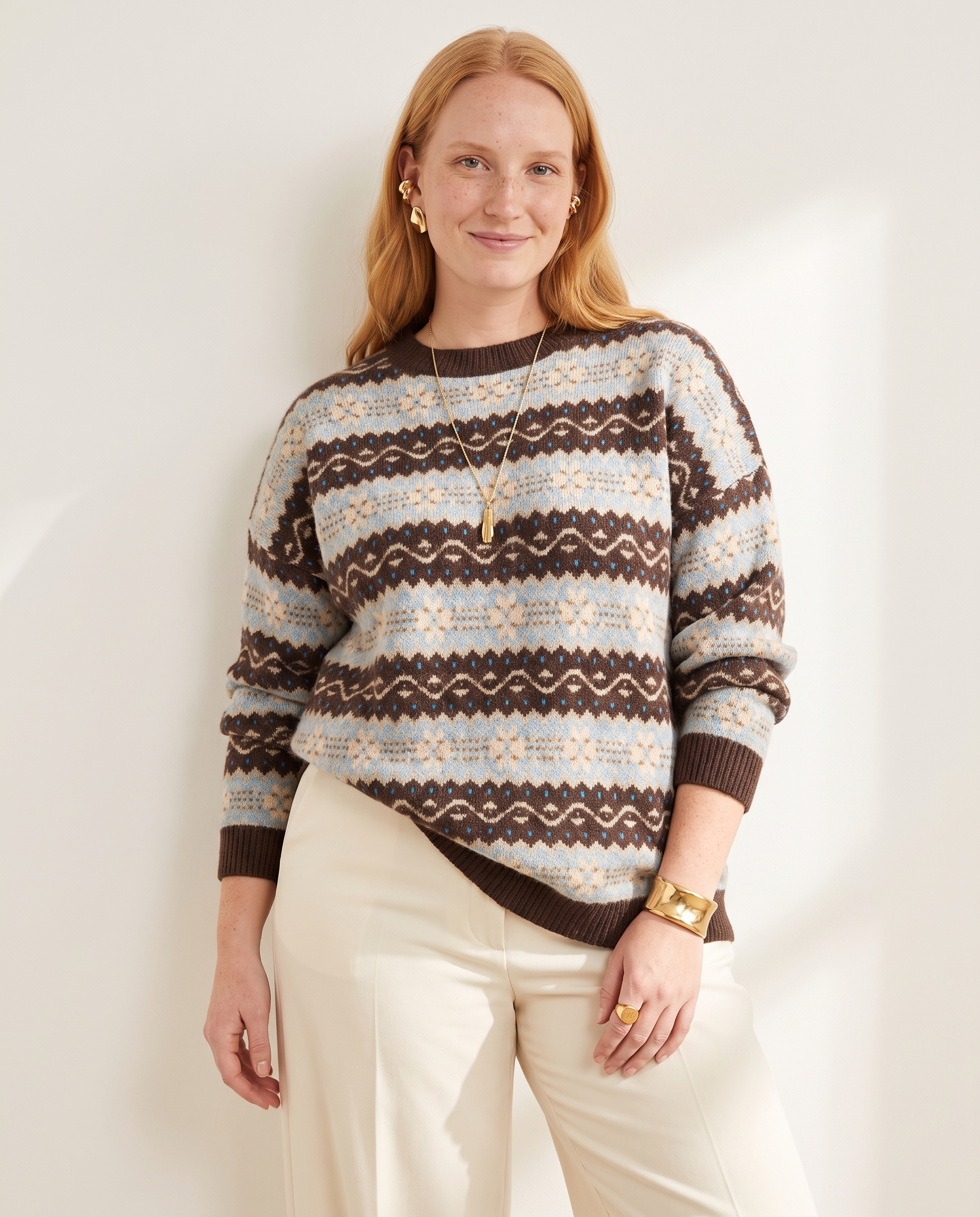 Knit & Loom Cloud Knit Crewneck